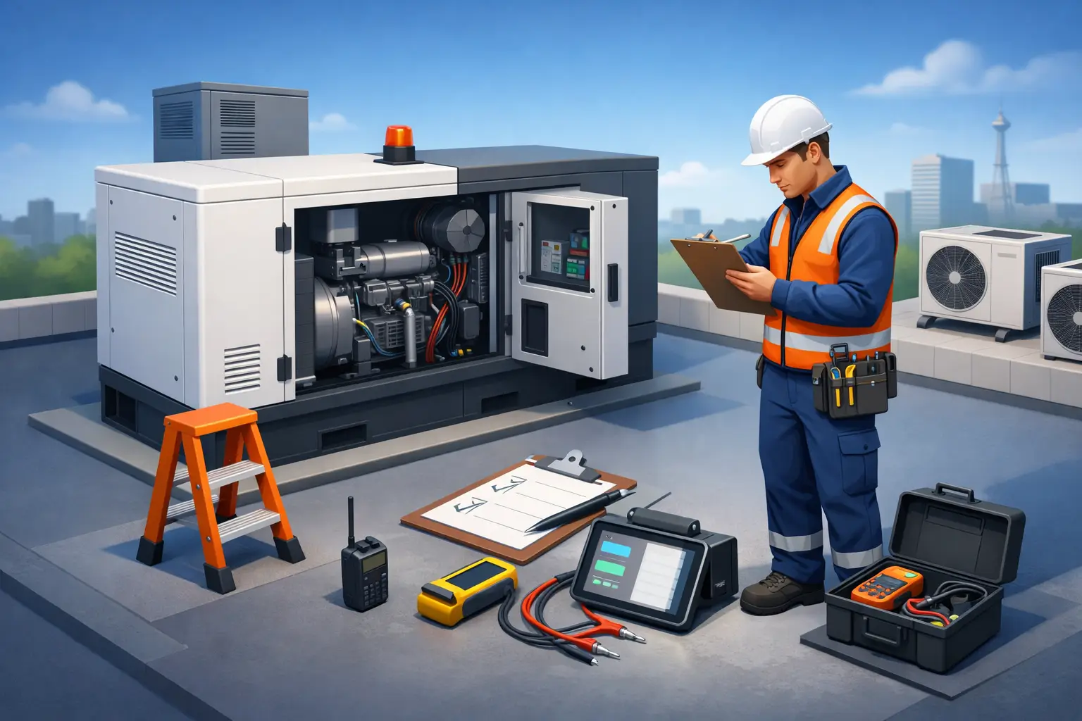 Commercial Generator Commissioning Checklist