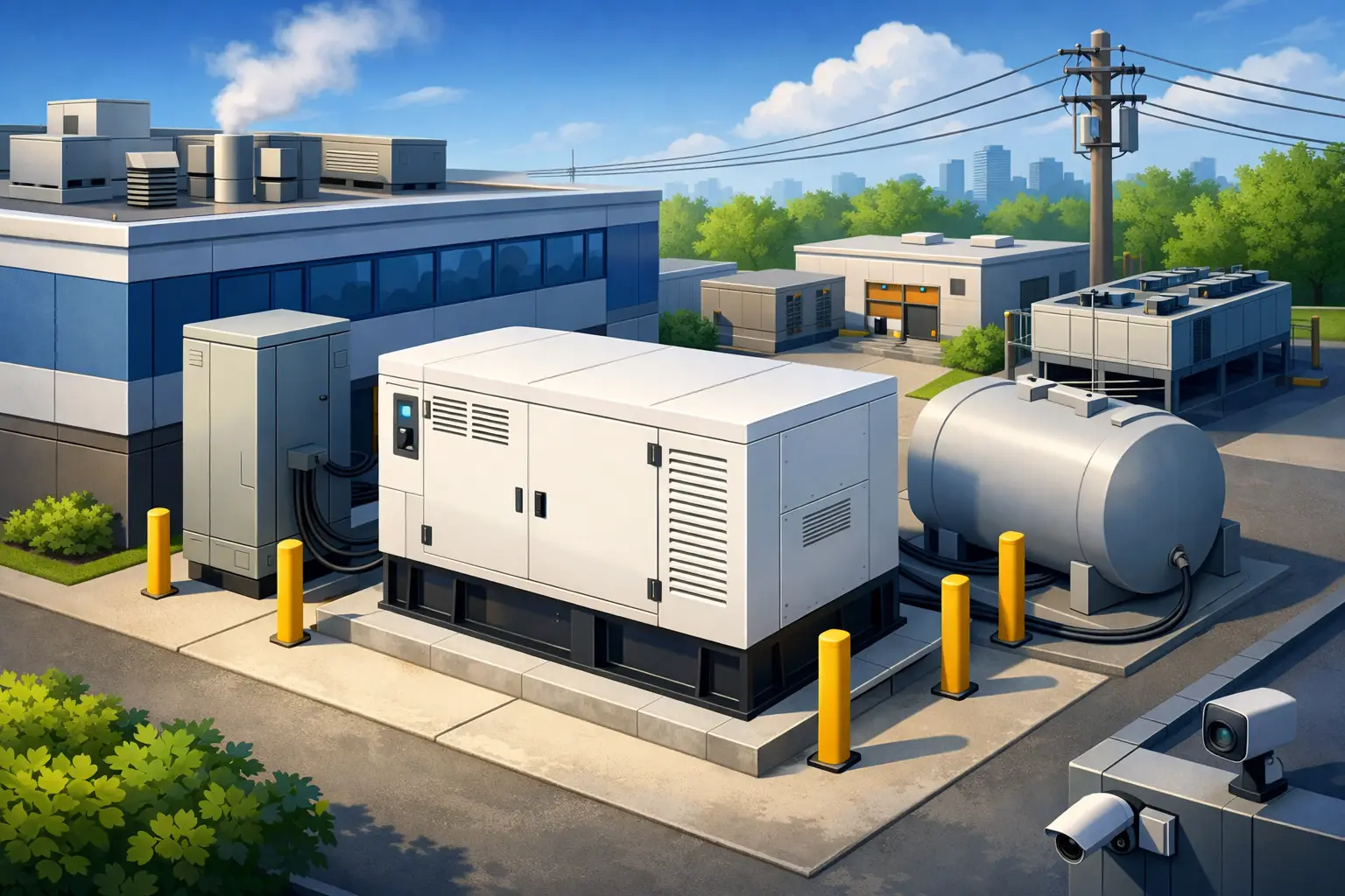 Commercial Standby Generator Review for Facilities