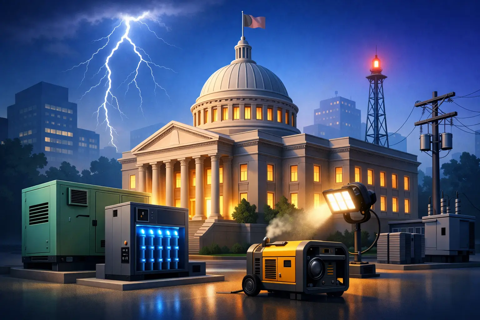 Emergency Power for Government Buildings That Works