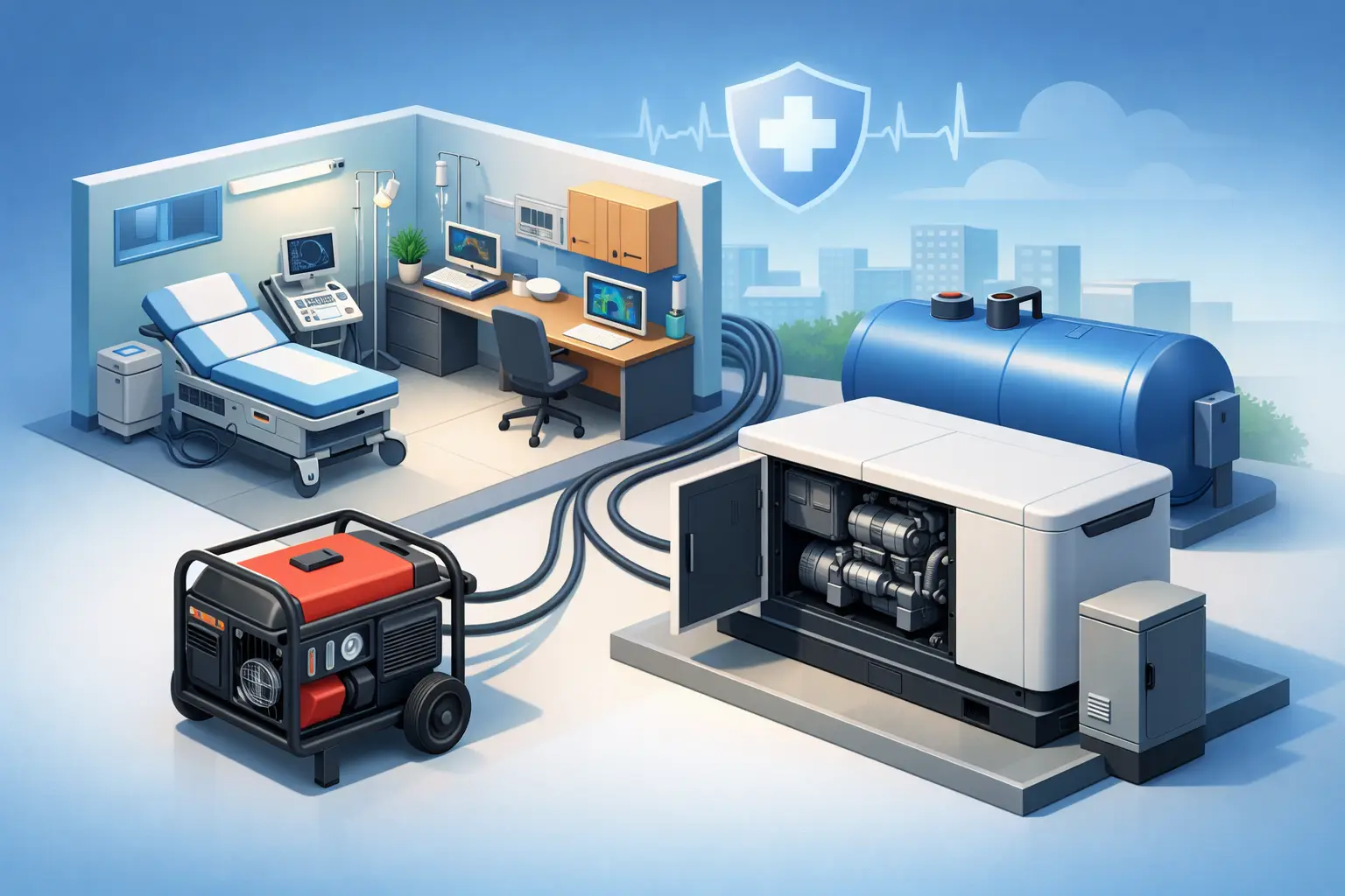 Best Generators for Medical Offices Compared