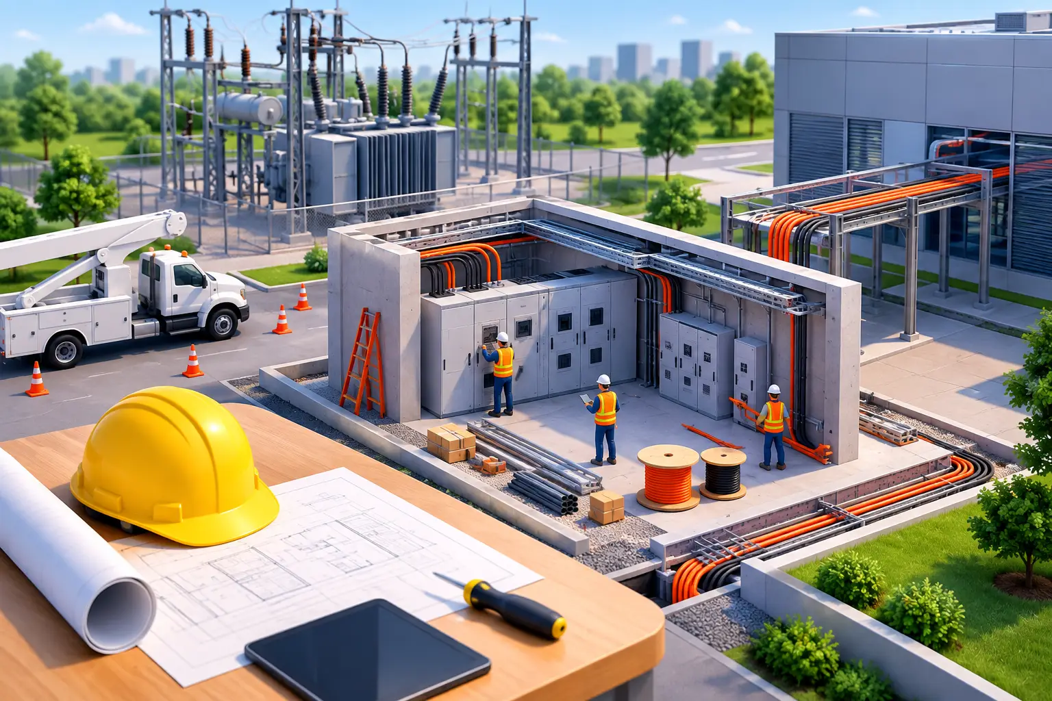 Electrical Construction Project Guide for Uptime