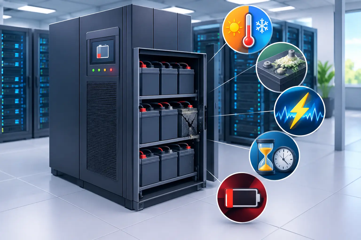 What Causes UPS Battery Failure in Facilities?